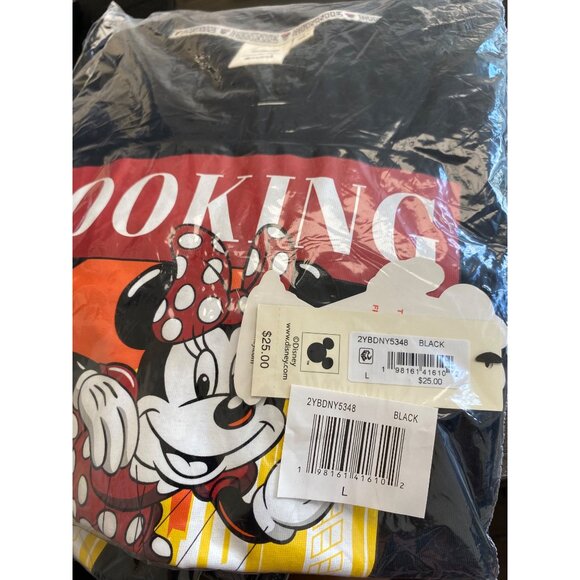 Disney Adult Girls Looking Extra Fly Minnie Mouse T Shirt Black Size L NWT - Picture 7 of 7